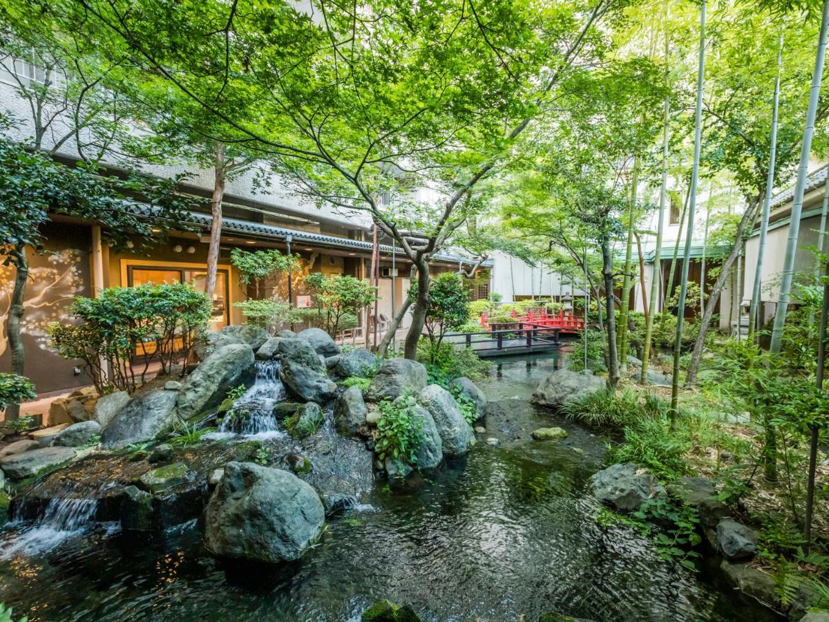 Japanese Onsen Ryokan Kohakuen 笛吹市 エクステリア 写真